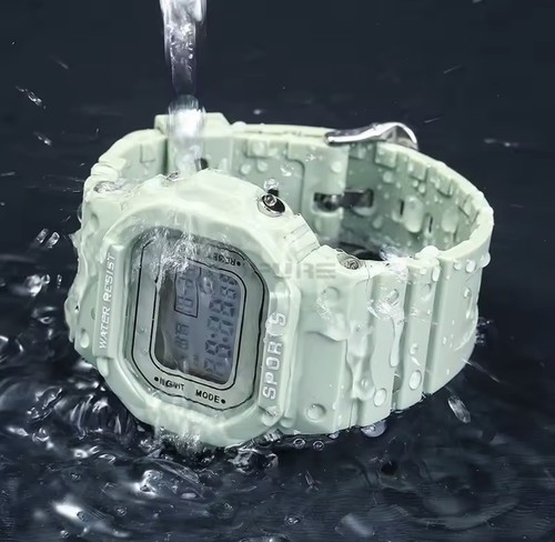 Orologio digitale led verde - led,