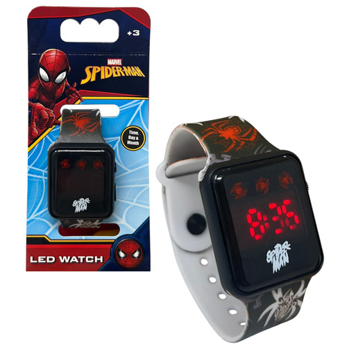 Orologio led spiderman da - spiderman,