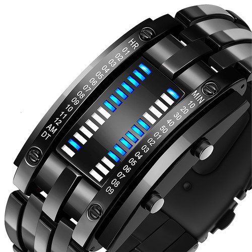 Orologio digitale led - digitale, blu