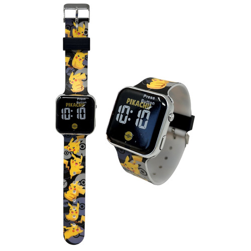 Orologio led pikachu - orologio,