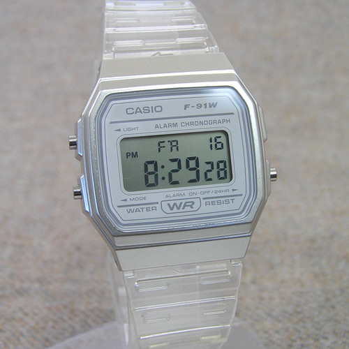 Stock casio 91ws - stock, f-91ws-7jh