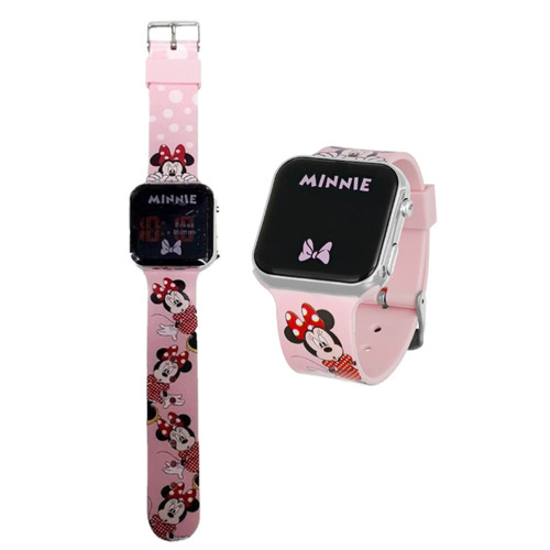 Orologio led minnie mouse - orologio,
