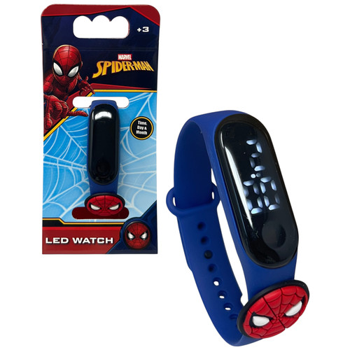 Orologio led spiderman da - orologio, a
