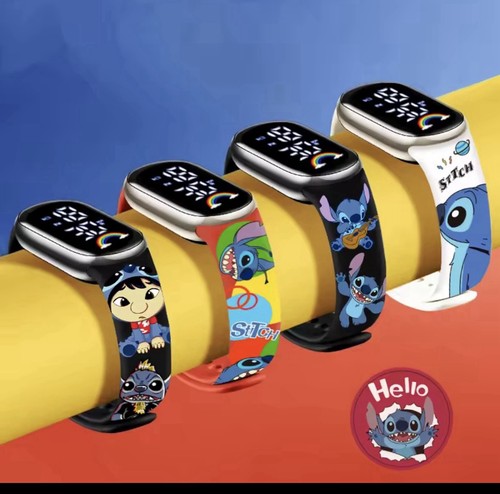 Disney stitch orologio led - stitch,