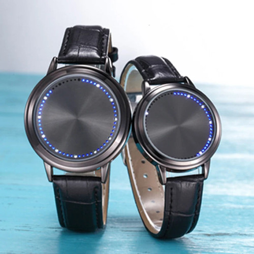 Orologio led touch screen con - led,