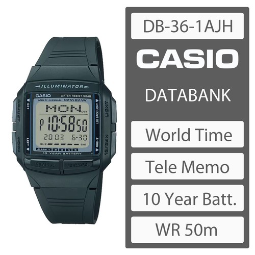 Casio data bank 1ajh - data,